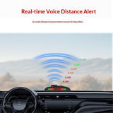 Car Reverse Parking Radar System with 8 Parking Sensors Distance Detection LED Distance Display V1192-AZ-W-0017