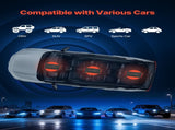 Car Audio Amplifier, 4-Channel Bridgeable Car Amplifier, Multichannel Class D Stereo Amp, Max. 4 x V952-4TDDL4X200WRNVNK2001V9