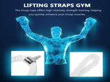 Rope Cable Attachment with Ergonomic Grip Handles for Workout, White, 1 Pack V1369-AZ3-W-16854