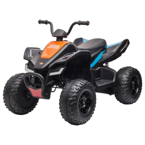 MCL35 McLaren Kids Toy Ride On Electric Quad Bike - Black CAR-MCL-35L-BK