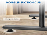 Set of 2 Functional Fitness Dip Stands Station Height Adjustable Dip Bars Portable Parallettes V985-DIPBAR
