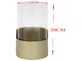Aura Subtle Pillar Candleholder 9x20cm V637-78719CDL