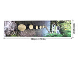 Household Bathroom Non-Slip Doormat Natural Pattern Floor Mat Carpet Rug Mat Home V1294-YM0901-3117200024314