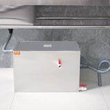 Commercial Grease Trap, 40 LBS Grease Interceptor, Side Inlet Interceptor, Under Sink Stainless V952-YSFLQCRKYSBX1GX1DV0