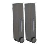 Wall Mounted Liquid Soap Dispensers Back Stick Type Plastic Shampoo Dispenser for Home Hotel School V1294-YM0716-3112220054612