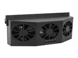 Portable Solar Powered Car Ventilator Automobile Air Vent Ventilation Cooling Fan V1294-YM0901-3113200083311