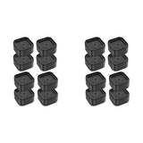 16 Pcs Furniture Risers Heavy Duty Bed Chair Table Heightening Foot Pad Non-Slip Floor Furniture V1192-AZ-W-22693