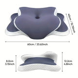 Side Sleeper Neck Pillow Odor-Free, Light Beige Friendly Design, Comfortable Sleep Posture, V1106-HDZ001