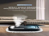 Black P6 Smart Robotic Mop and Floor Cleaner for Full Home Cleansing High Power, Wet & Dry Dual V888-ELOSUNG52149