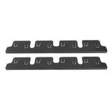 2 Pairs Stove Counter Gap Covers Black Color 35x10CM Adjustable Stove Gap Guard for Kitchen V1294-YM0901-3118240253711