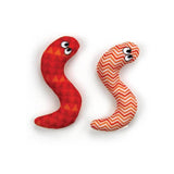 4x Pack Surf Snakes 9cm Catnip Cat Crinkle Toy Chase Kitten Teaser V238-SUPDZ-31746003632208