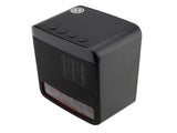 Space Heater 1000W PTC Ceramic Fast Heating Desktop Portable Electric Heater with 3D Realistic Flame V1294-YM0901-3113240295412