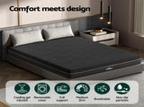 Giselle 18cm Memory Foam Mattress Green Tea Foam Cool Gel Foam Mattresses King FOAM-C-MFM-SHADOW-H18-K
