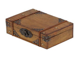 Wooden Box Antique Jewelry Storage Box Case Scene Props Dressing Table Home Decoration V1294-YM0901-3115210097411