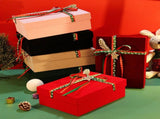 Red Velvet New Year's Gift Box Christmas Eve Apple Decoration V1294-YM0703-230821SM07-18