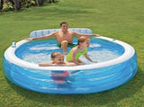 Intex Swim Centre Round Inflatable Family Lounge Pool 57190NP