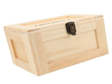Desktop Wooden Storage Box Multifunctional Wood Container Box with Lock and Keys for Sundries V1294-YM0901-3117240165811