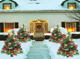 Solar Christmas Tree Garden Stake Lights Outdoor Christmas Tree Lighted Yard Decorations V1294-YM0703-230713TW01-4