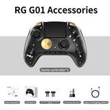 Smart Game Controller 2.5D HD Screen Purple Kirin Joystick Heart Rate - Yellow - Size 1PCS V1102-DSZ-001-100-YEL-1PCS