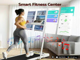 Everfit 2 in 1 Treadmill Electric Walking Pad Under Desk Home Gym Fitness 380mm White TMILL-380-PAD-WH