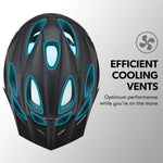 VALK Mountain Bike Helmet Large 58-61cm Bicycle MTB Cycling Safety Accessories V219-BIKACCVLKAHL1