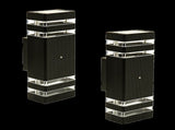 Modern 12 Inch LED Up Down Wall Light Dual Lamp with Dusk to Dawn Sensor V63-838751