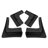 4 PCS black Mud Flaps Splash Guards Mudguards Mudflaps with Hardware Kits Accessory Compatible Front V1366-AZ2-W-08162