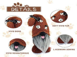 Dog Gnomes Puppy Doll Gnomes Plush Handmade Scandinavian Swedish Ornament Gnome Decorations for Home V1192-AZ-W-25876