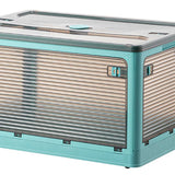 Clothes Storage Box Clear Transparent 4 Way Opening Bottom Pulley Design Plastic PET Storage V1294-YM0716-3117220139416