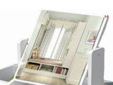Cosmetic Storage Drawer Large Capacity Plastic Drawer Stationery Container with Mirror White V1294-YM0521-3117220286511