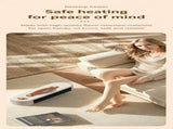 Portable Desktop Space Heater, Fast Heating PTC Ceramic Heater With Dual Heat Modes 450W/800W, V1221-XM-LB2558-GM100