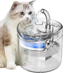 Cat Dog Water Fountain Pet Water Dispenser 1.8L Automatic Drinking Fountain for Cats Kitty Indoor V324-PET-DRINKBWF060-BAS