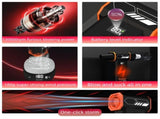 Black High-speed Handheld Turbo Vacuum and Blower set ABS Portable Multifunction Duster 130000 V888-ELOSUNG53385