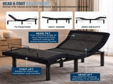 Therapedic Kinetic Advance Adjustable King Single Bed Base with Head Tilt ADJ-BED-KAD-KS