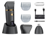 3-in-1 Men's Electric Body Groomer & Hair Clipper Kit - Waterproof, USB-C Rechargeable with Charging V888-ELOSUNG25678
