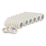 72 x White Masking Tape Rolls 24mm x 50m Painters Adhesive Tape for Painting V63-954241