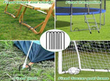 Trampolines Wind Stakes,Heavy Duty U Shaped Rebar Tent Stakes Ground Anchors Galvanized Steel Safety V1258-DP02-WO-1088