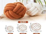 Decorative Throw Knot Pillow Ball for Home Chair Sofa Couch Bed Aesthetic Round Decor Pillows V1259-DP01-A-3431