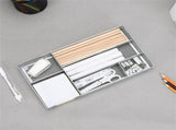 Desk Drawer Organizer, Small Metal Mesh Drawer Organizer Tray, Office Pencil Drawer Organizer V1369-AZ3-W-14498