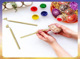 Set of 6 Set Hot Wax Drawing Pens for Decorative Arts for Easter Eggs Supplies V1369-AZ3-W-08257
