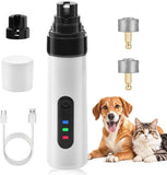 Pet products Silent Groom Pro Nail 2025 New Dog Nail Trimmer, USB Rechargeable Pet Nail V1107-NAIL GRINDER