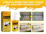Foam Cleaner, Leather Seat Supplies Decontamination Multi-Functional Interior Cleaner V201-W13288636