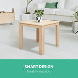 Gardeon Coffee Side Table Wooden Desk Outdoor Furniture Camping Garden Natural FF-BEACH-DESK-NTL