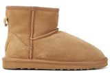 Jillaroo Womens UGG Boots Genuine Sheepskin Suede Leather Moccasins - Chestnut - 6 V563-GROSBY-401239-CHESTNUT-6