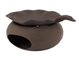 Ceramic Tea Roaster Loose Leaf Tea Warmer Tea Fragrance Roasting Baking Pot with Stainless Steel V1294-YM0706-3118230212611