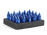 20PCS M14X1.5 Wheel Lug Nuts, Cap Spiked Extended Tuner 60mm Aluminum Wheels Rims Nuts blue V1259-DP01-A-4418