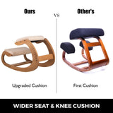 Ergonomic Kneeling Chair Heavy Duty Better Posture Kneeling Stool Office Chair Home for Body Shaping V952-DNGDBXMSKJ0000001V0