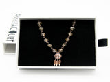Gift Box - Rose Rose Gold Aroma Necklace Purify Oil Blend V760-GBAJ - 25