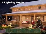 Jingle Jollys Christmas Lights Solar Fairy Lights Warm White Christmas Decorations 4m XMAS-ST104-4M-WM