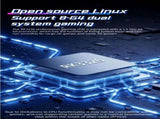 DC35V Retro Handheld Game Console, 3.5Inch IPS Screen Open Source Linux Systemgray V1300-DC35V-GRAY